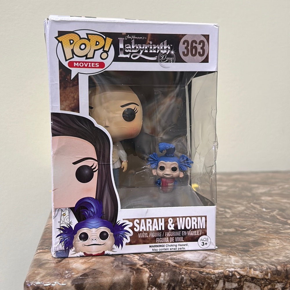 Labyrinth Funko Pop! Sarah & Worm 363
